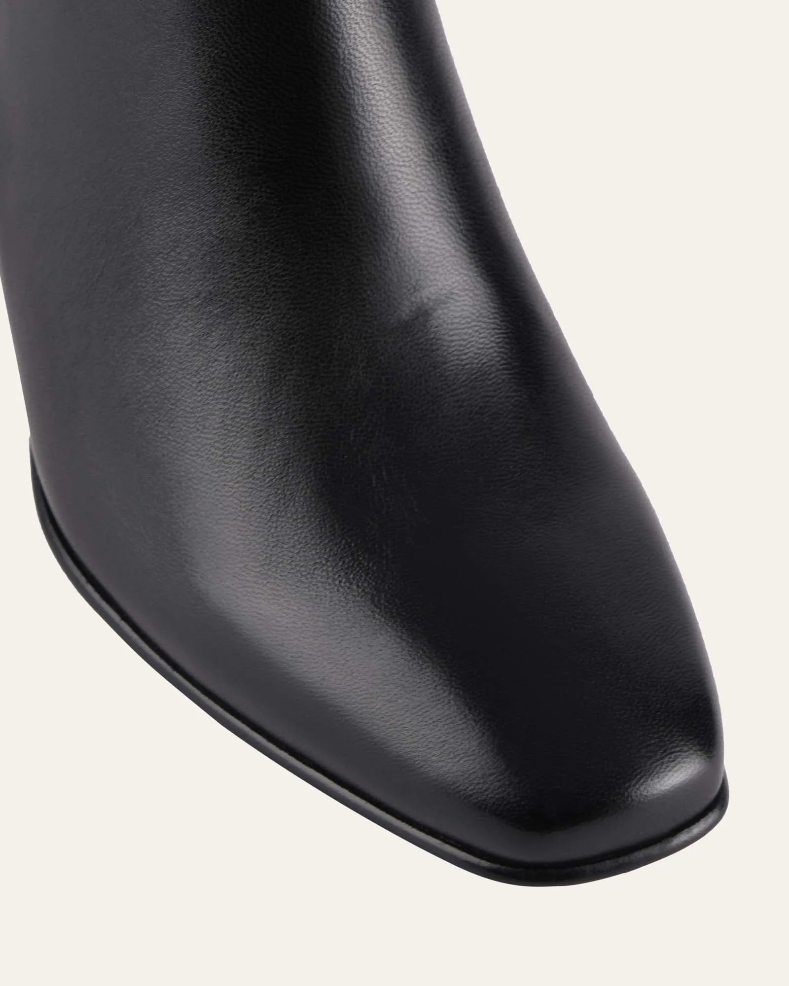 DAKOTA MID ANKLE STIEFEL SCHWARZES LEDER