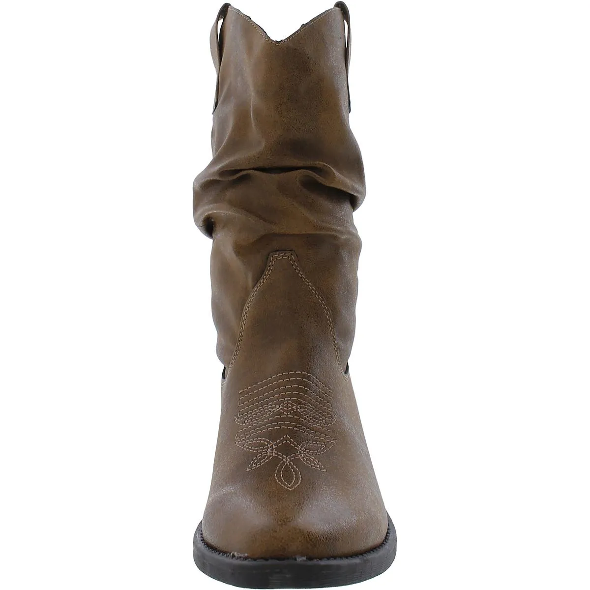 Dannaa Damen Kunstleder Bestickte Cowboy- Westernstiefel Ecco Schuhe