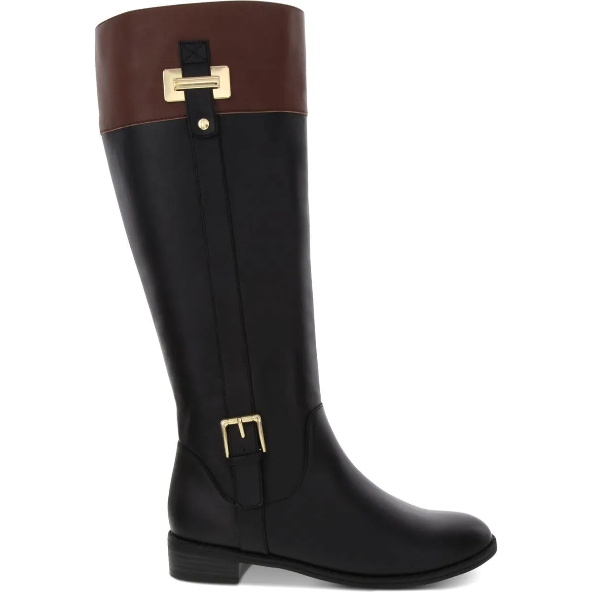 Deliee 2 Damen Reitstiefel aus Kunstleder ecco Schuhe
