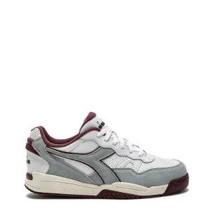 Diadora Damen Winner SL Trainer Mondgestein / Malaga Rot