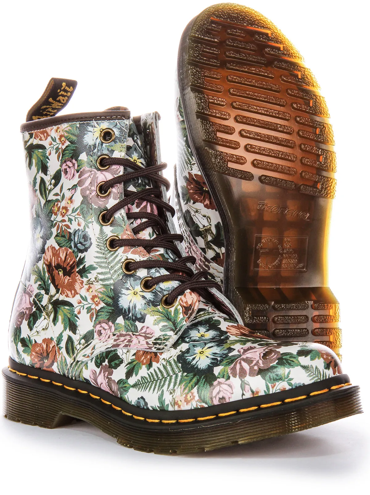 Dr. Martens 1460 English Garden Blumenmuster Damen Schuhe Dr. Martens