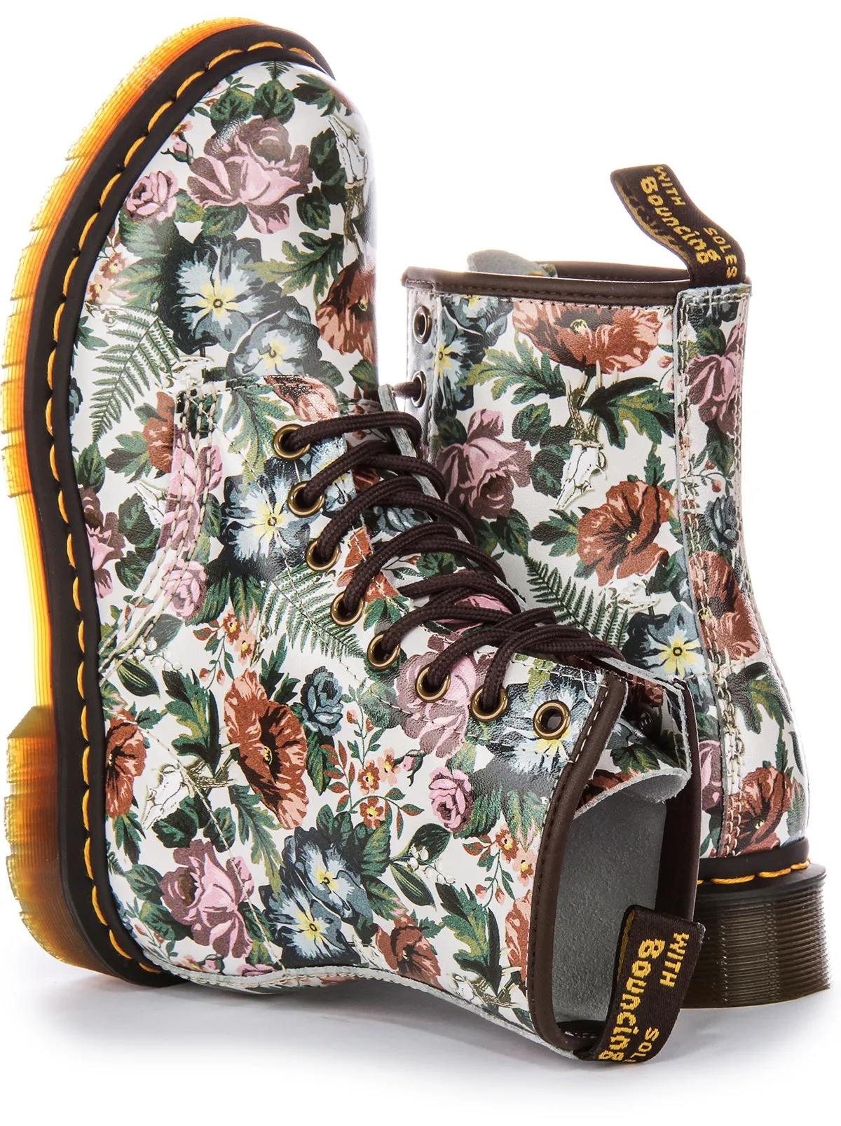 Dr. Martens 1460 English Garden Blumenmuster Damen Schuhe Dr. Martens