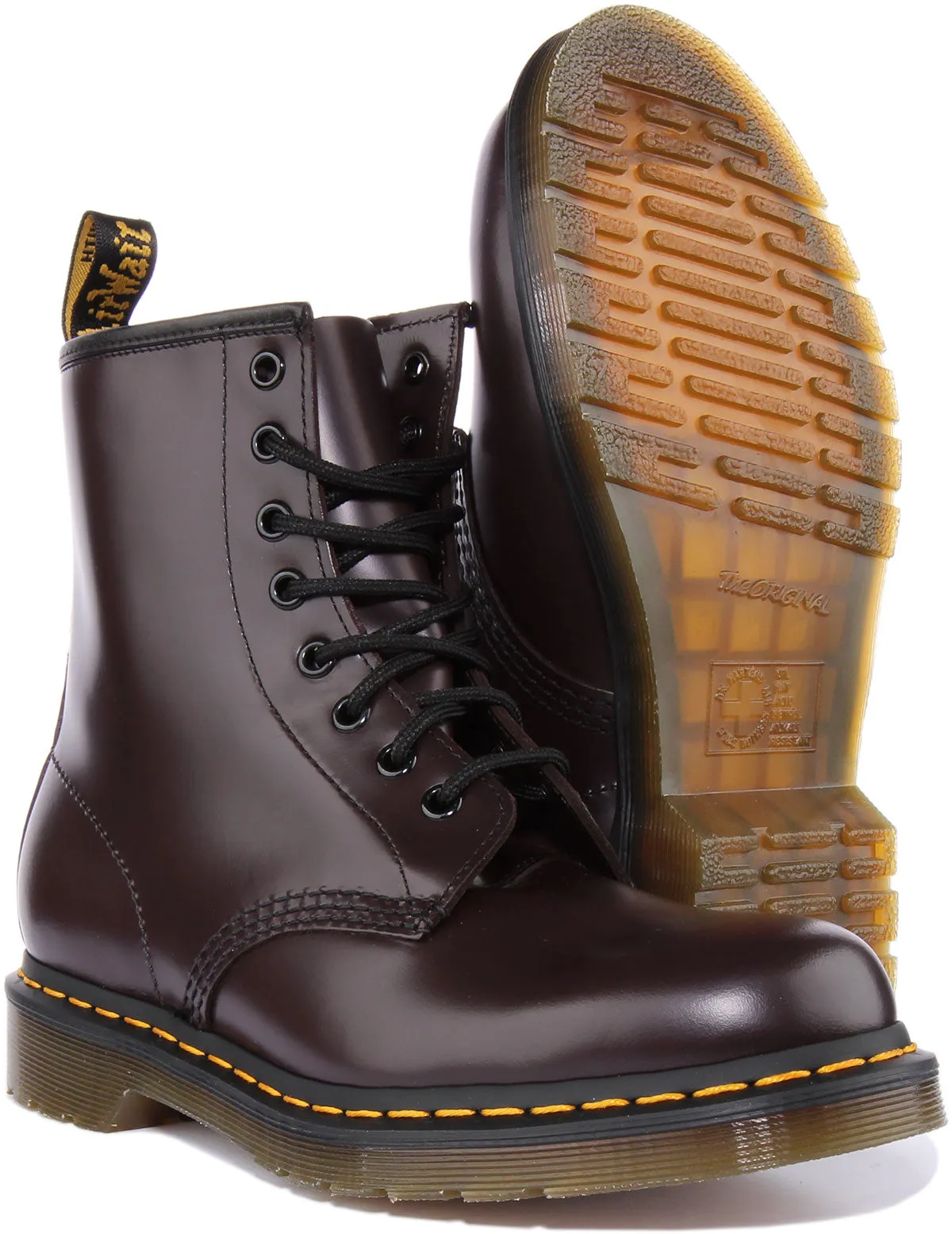Dr. Martens 1460 Schuhe in Burgunderrot