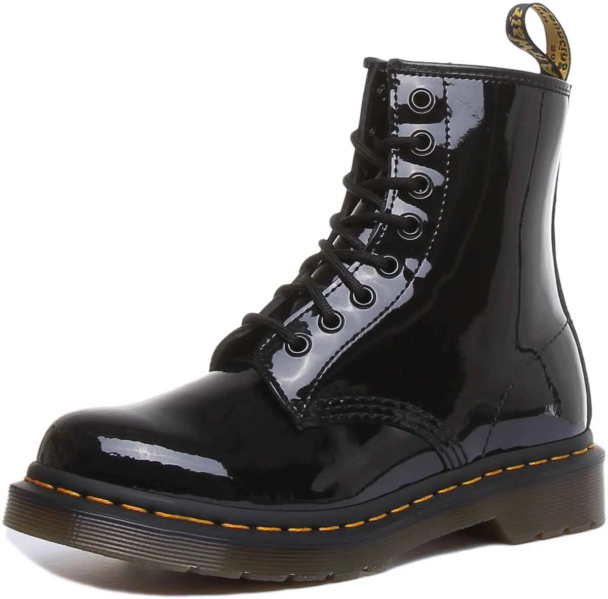 Dr. Martens 1460 Lackschuhe in Schwarz Lack