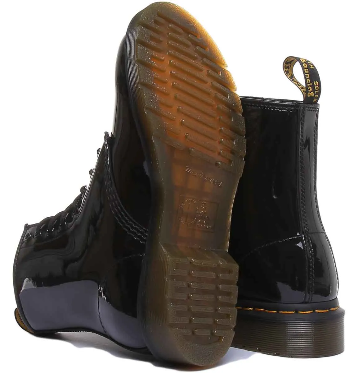 Dr. Martens 1460 Lackschuhe in Schwarz Lack