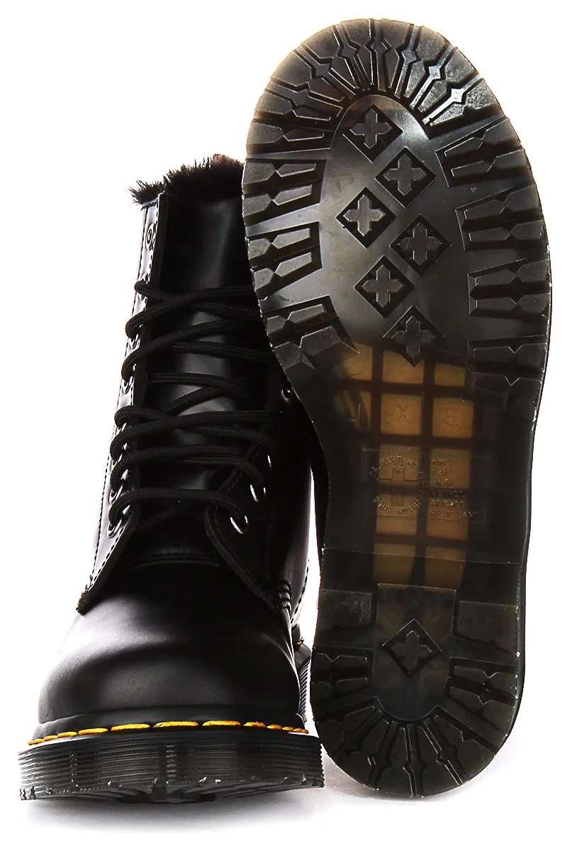 Dr. Martens 1460 Serena in Dunkelgrau Atlas Damenschuhe Dr. Martens