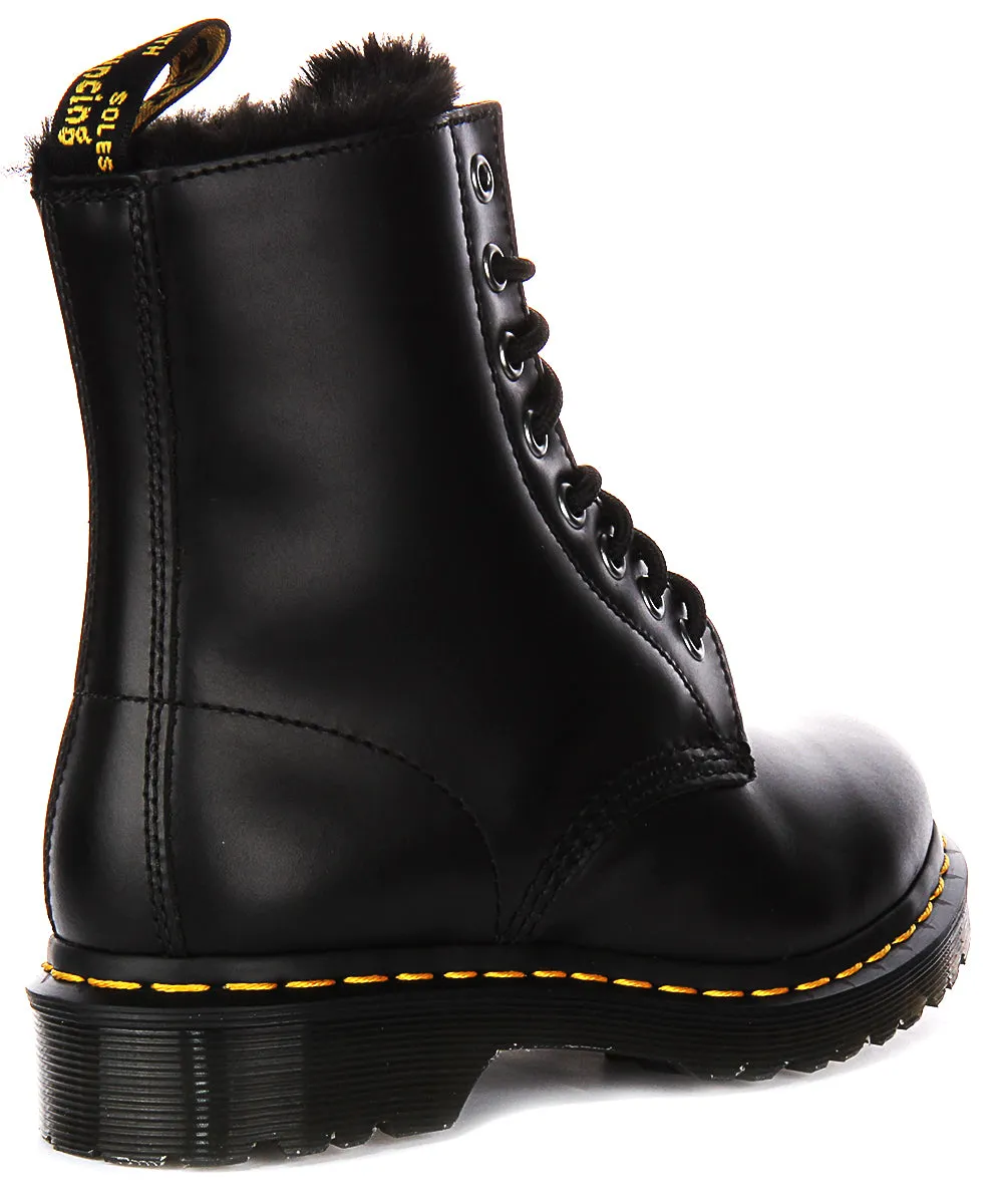 Dr. Martens 1460 Serena in Dunkelgrau Atlas Damenschuhe Dr. Martens