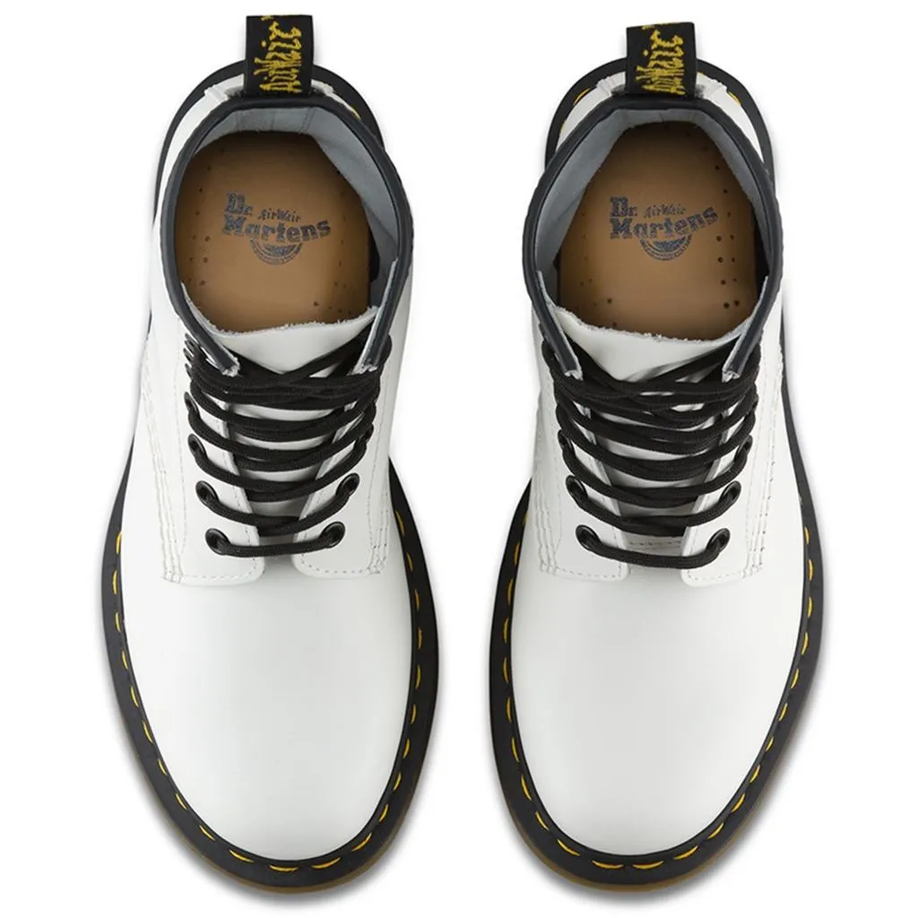 Dr. Martens 1460 Glattleder Unisex-Knöchelstiefel