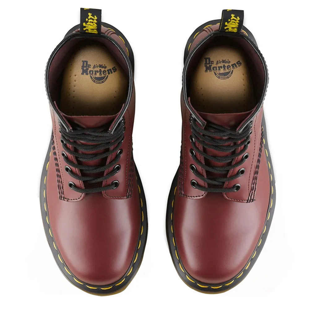 Dr. Martens 1460 Glattleder Unisex-Knöchelstiefel