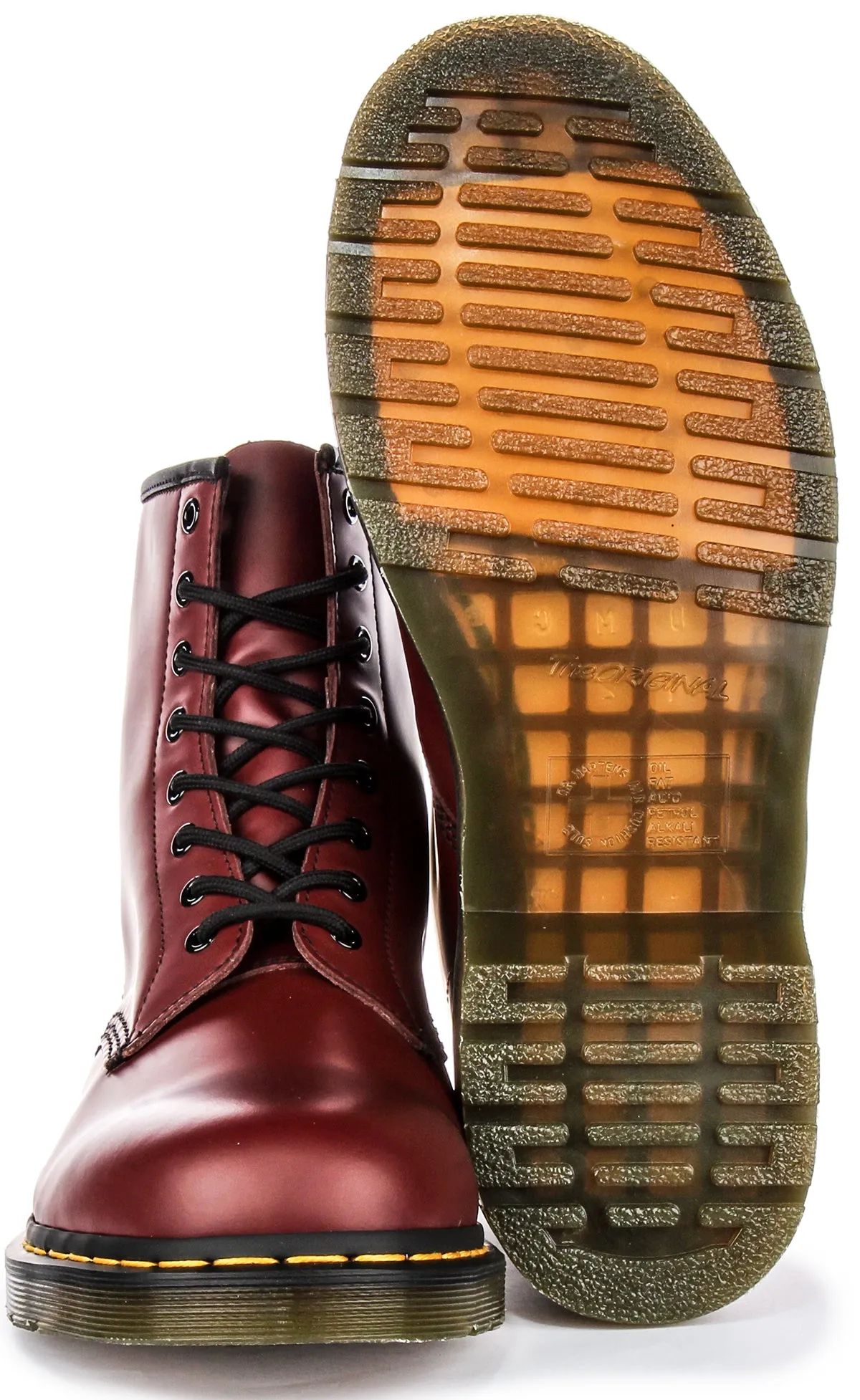 Dr. Martens 1460 Glatt in Kirsche für Unisex-Schuhe Dr. Martens