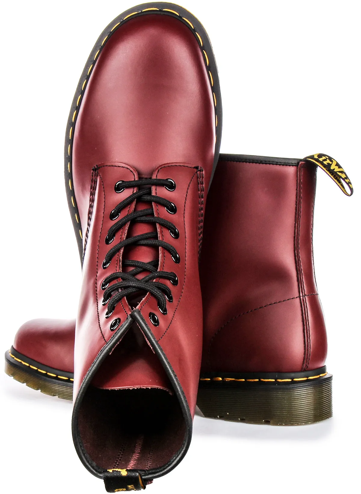 Dr. Martens 1460 Glatt in Kirsche für Unisex-Schuhe Dr. Martens
