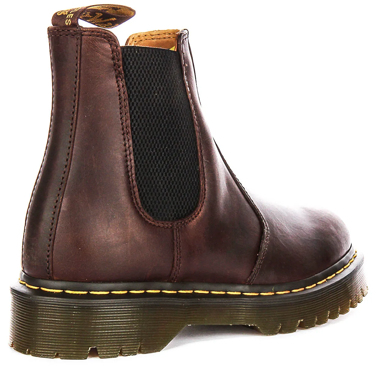 Dr. Martens 2976 Bex Chelsea Crazy Stiefel in Dunkelbraun