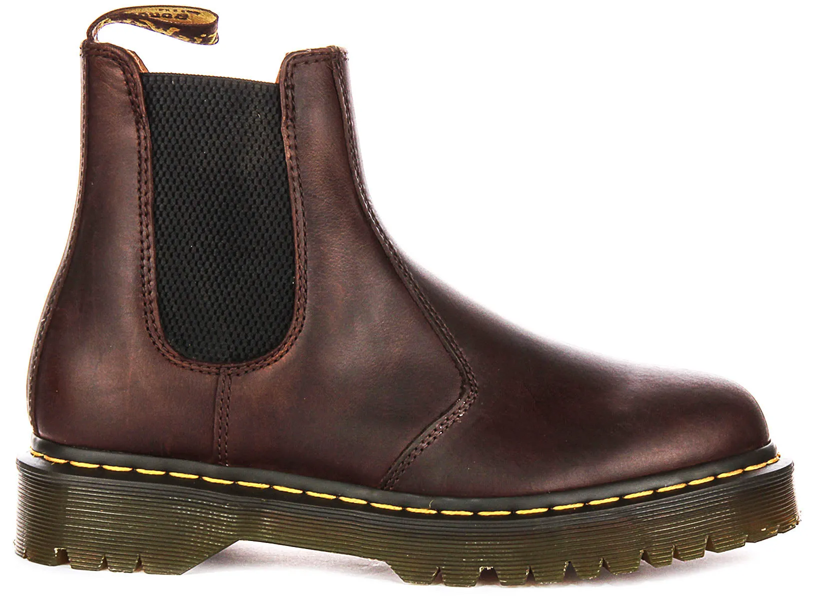 Dr. Martens 2976 Bex Chelsea Crazy Stiefel in Dunkelbraun