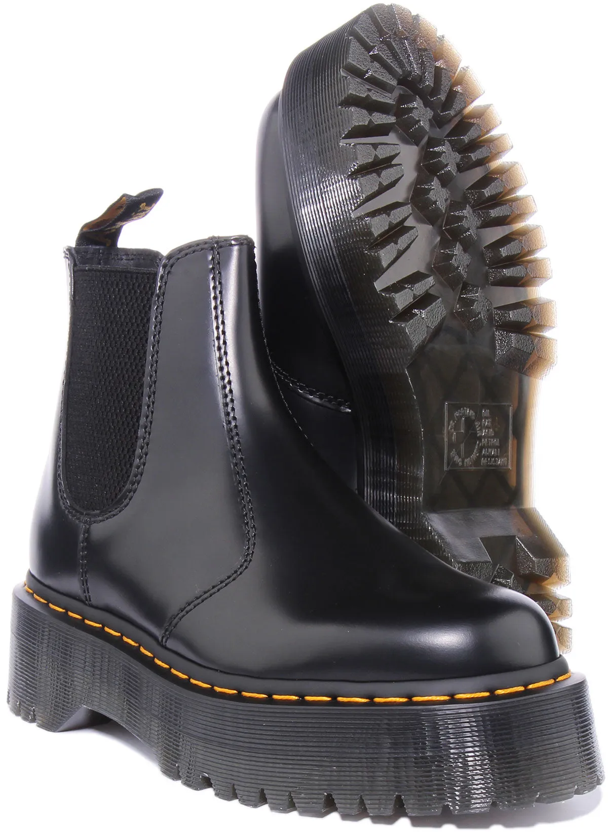 Dr. Martens 2976 Quad Chelsea Stiefel in Schwarz