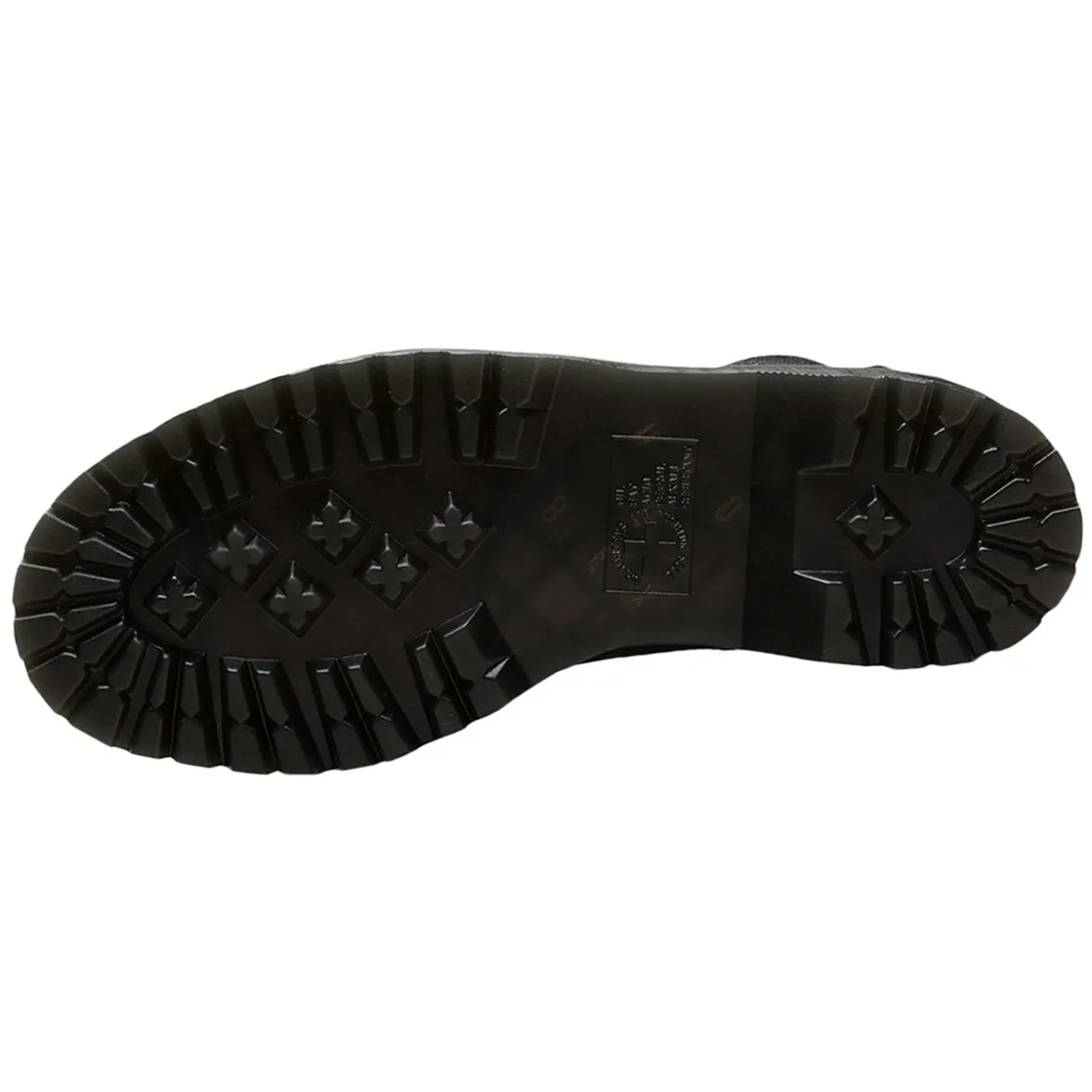 Dr. Martens 2976 Quad Glattleder Unisex Plateau-Chelsea-Stiefel