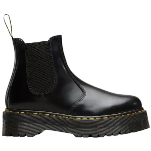 Dr. Martens 2976 Quad Glattleder Unisex Plateau-Chelsea-Stiefel