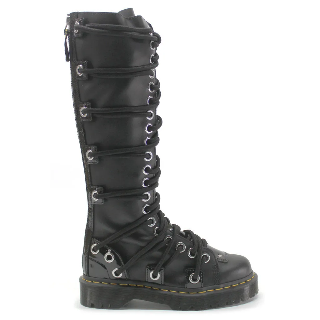 Dr. Martens Daria 1B60 Bex Leder Stiefel für Damen in Wadenlänge