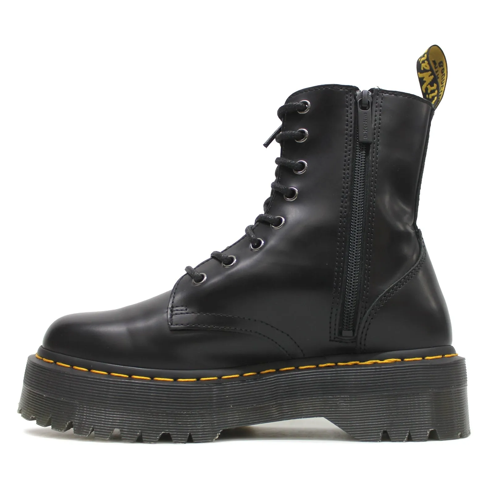 Dr. Martens Jadon Glattleder Unisex Plateau-Stiefel