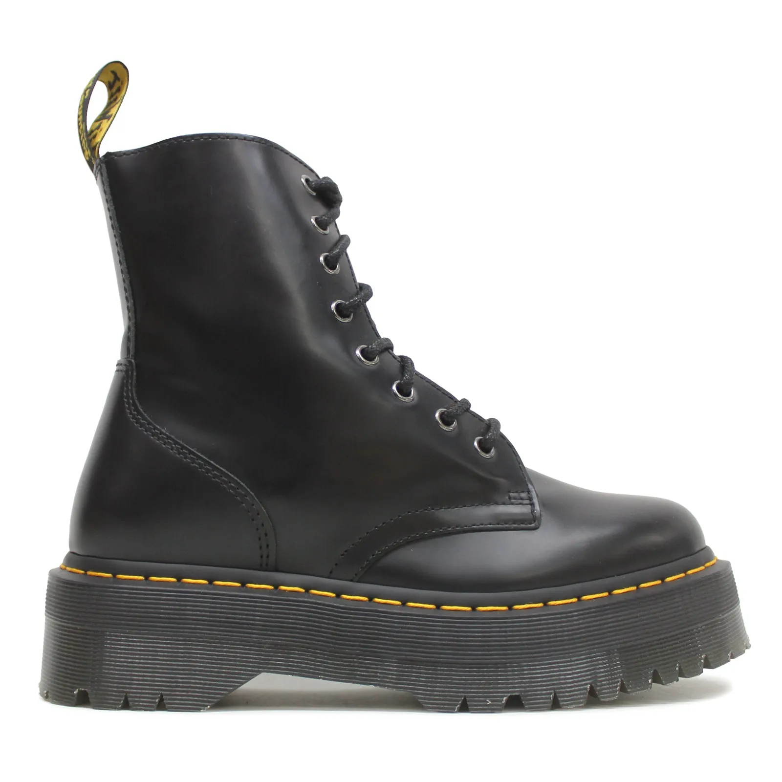 Dr. Martens Jadon Glattleder Unisex Plateau-Stiefel