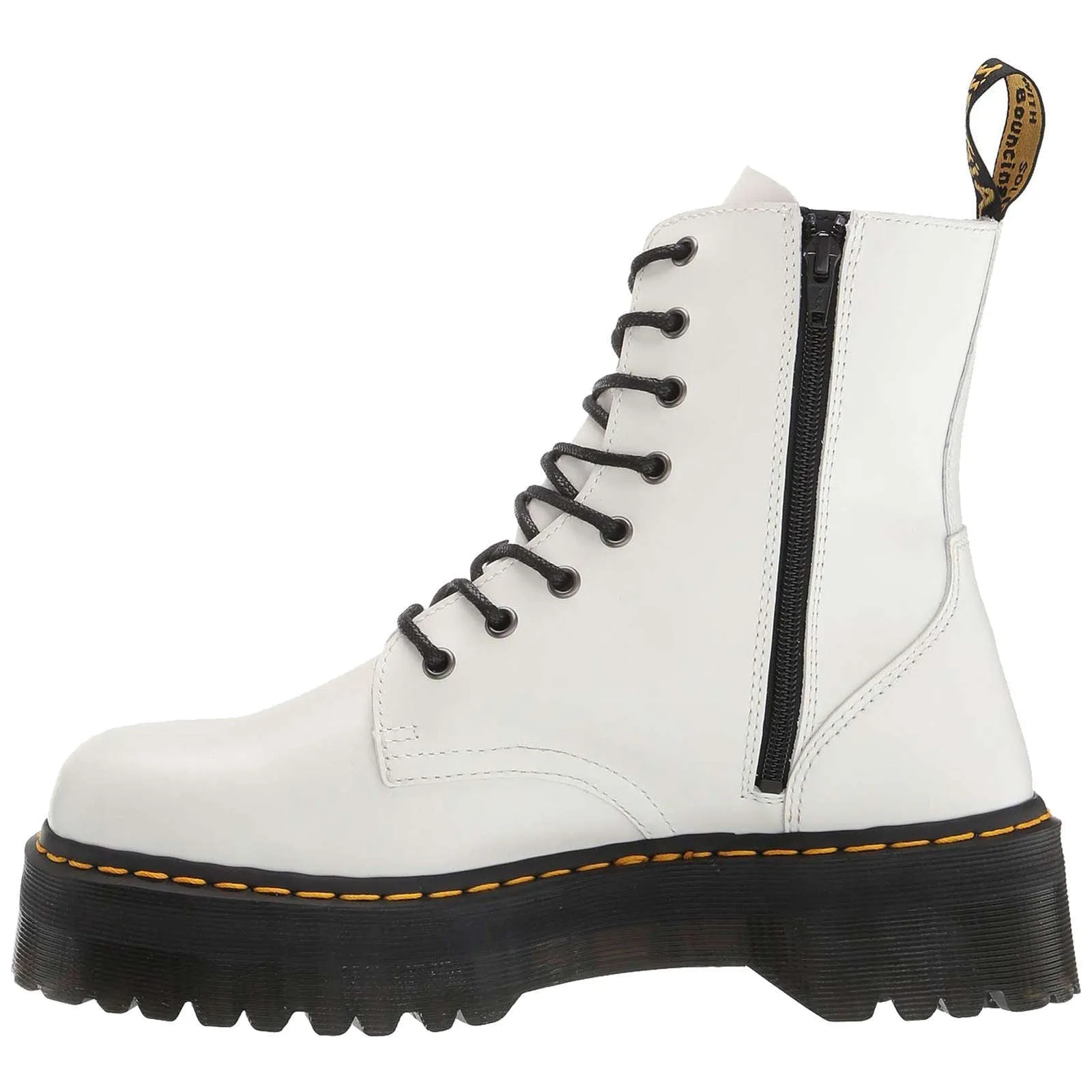 Dr. Martens Jadon Glattleder Unisex Plateau-Stiefel