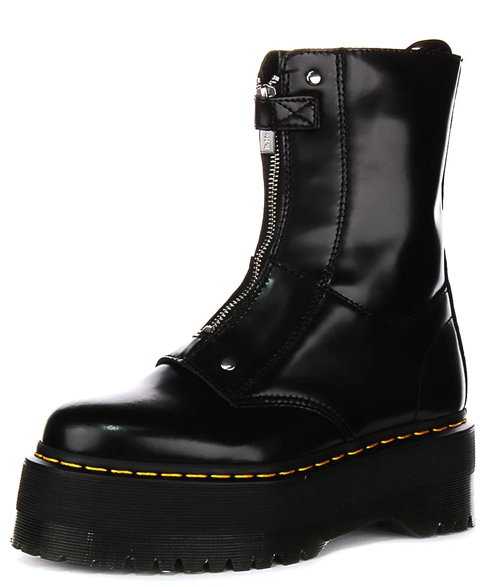 Dr. Martens Jetta Hi Max in Schwarz für Damen Schuhe Dr. Martens