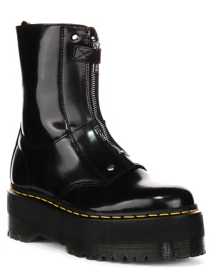 Dr. Martens Jetta Hi Max in Schwarz für Damen Schuhe Dr. Martens