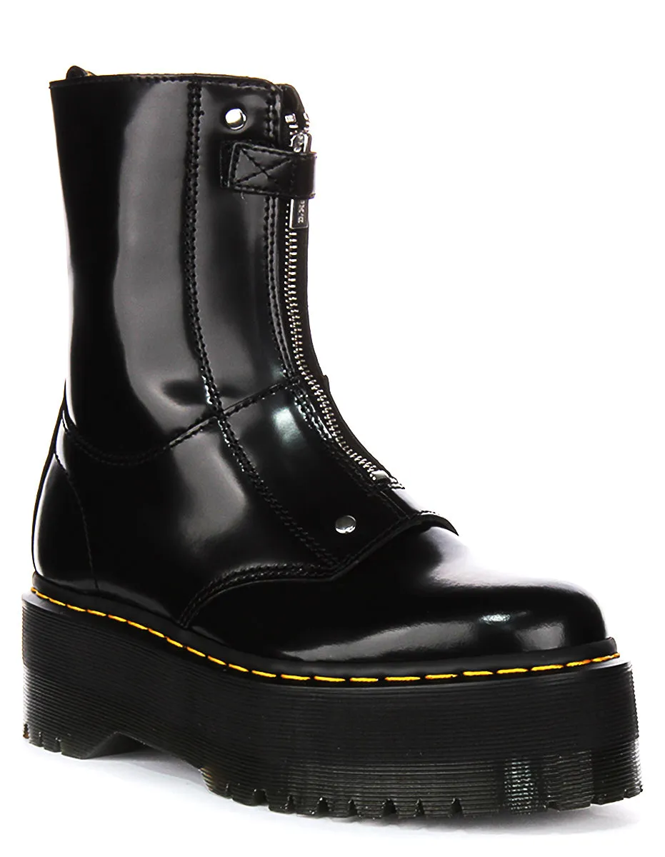 Dr. Martens Jetta Hi Max in Schwarz für Damen Schuhe Dr. Martens