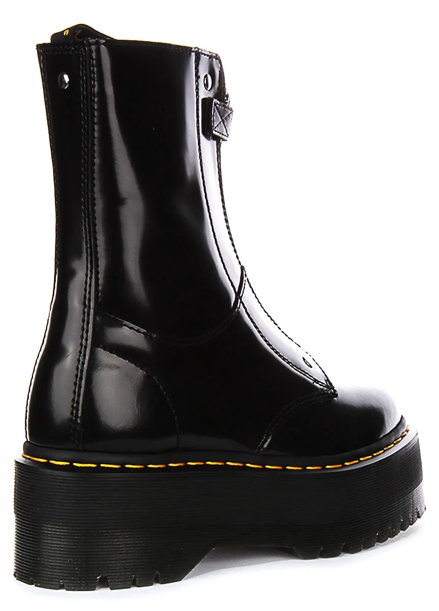 Dr. Martens Jetta Hi Max in Schwarz für Damen Schuhe Dr. Martens