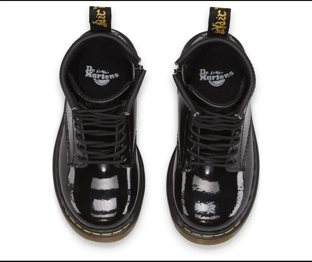 Dr. Martens Kinder Brooklee Schwarz Lack Lamper