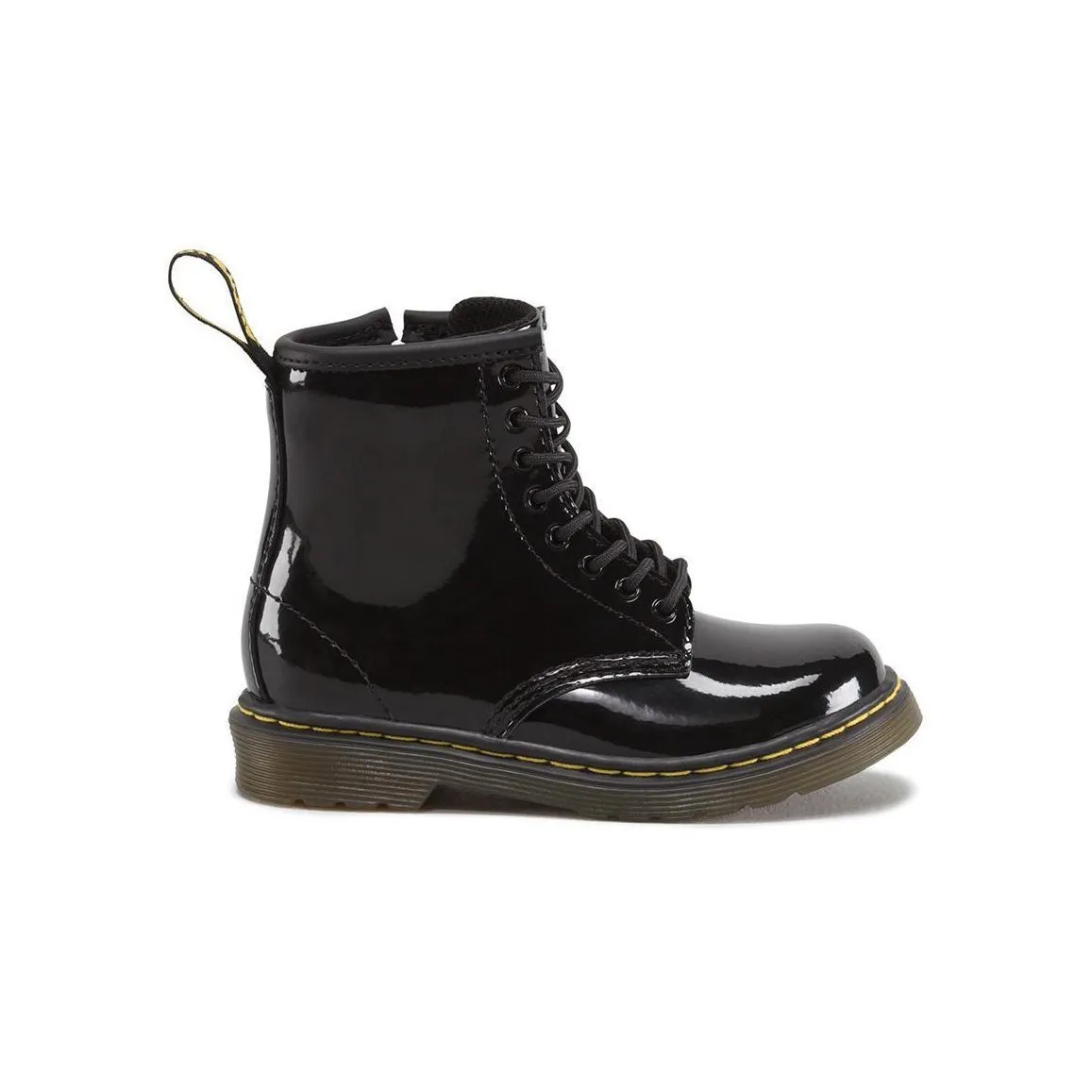 Dr. Martens Kinder Brooklee Schwarz Lack Lamper