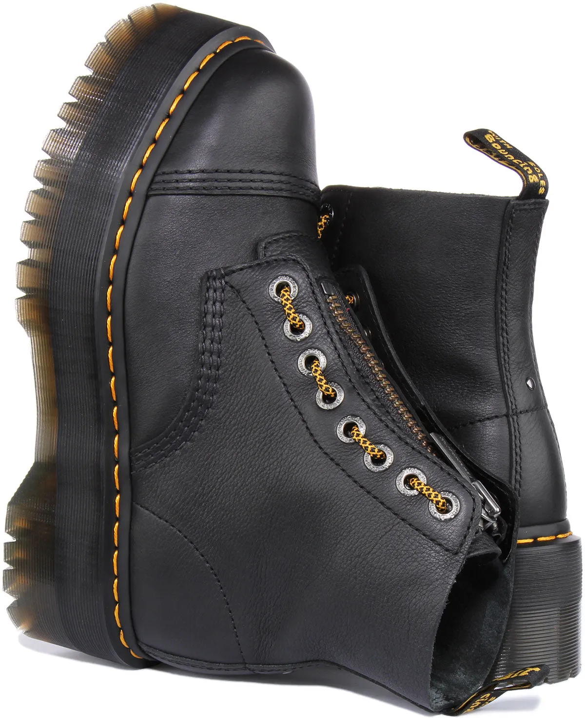 Dr. Martens Sinclair Max Plateau In Schwarz Für Damen Schuhe Dr. Martens
