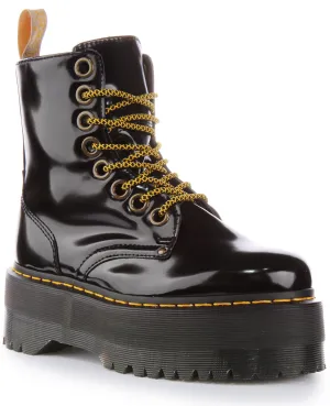 Dr Martens Vegan Jadon Max In Schwarz Für Damen Schuhe Dr Martens