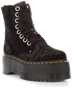 Dr Martens Vegan Jadon Max In Schwarz Für Damen Schuhe Dr Martens