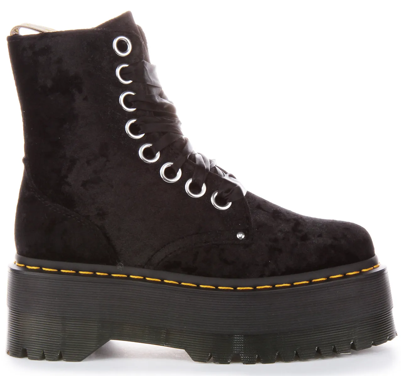 Dr Martens Vegan Jadon Max In Schwarz Für Damen Schuhe Dr Martens
