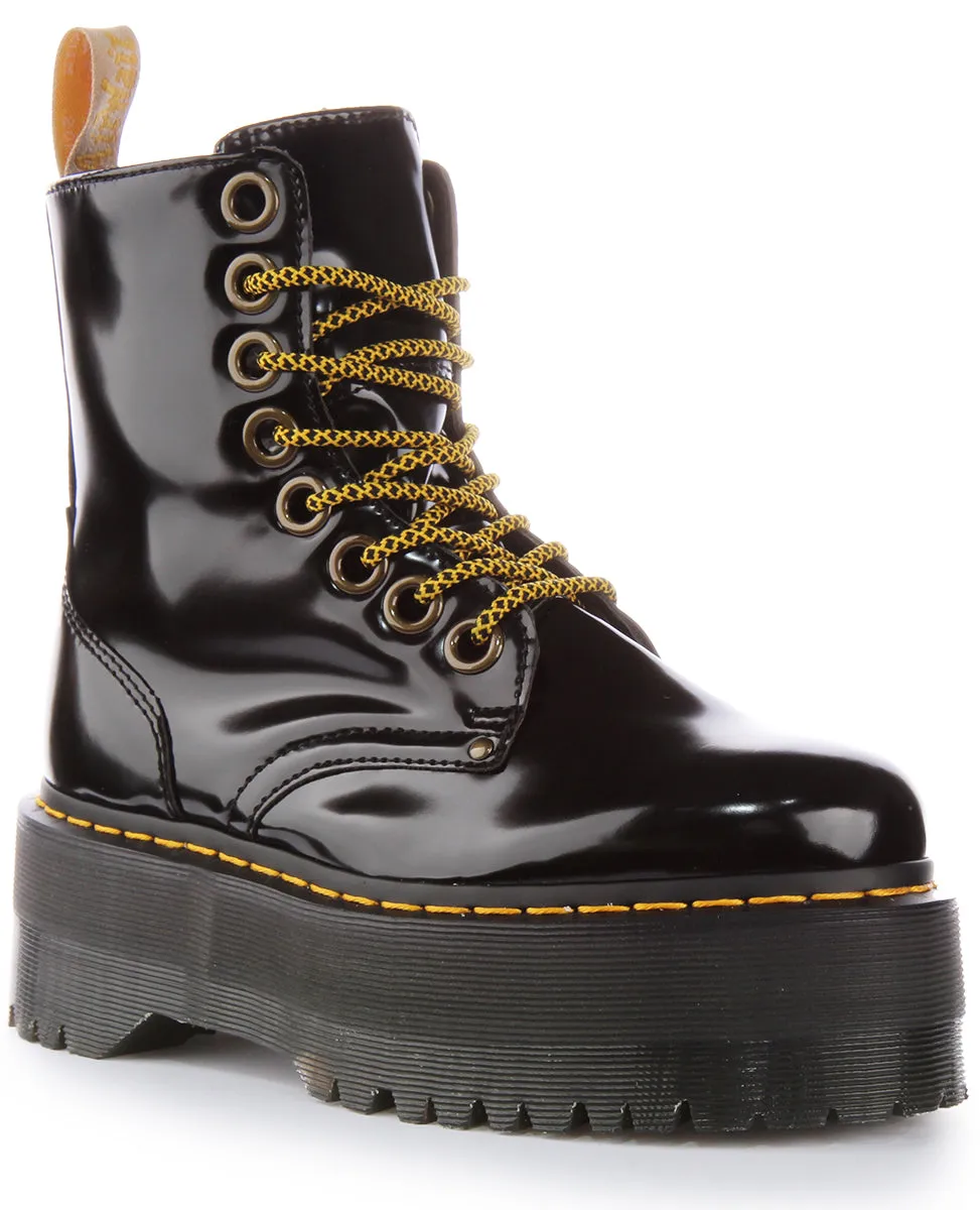 Dr Martens Vegan Jadon Max In Schwarz Für Damen Schuhe Dr Martens