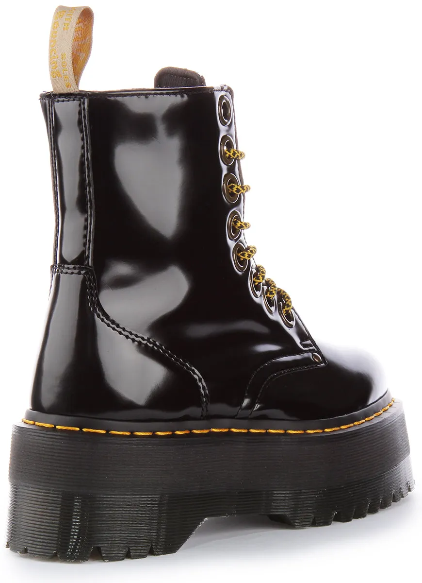 Dr Martens Vegan Jadon Max In Schwarz Für Damen Schuhe Dr Martens