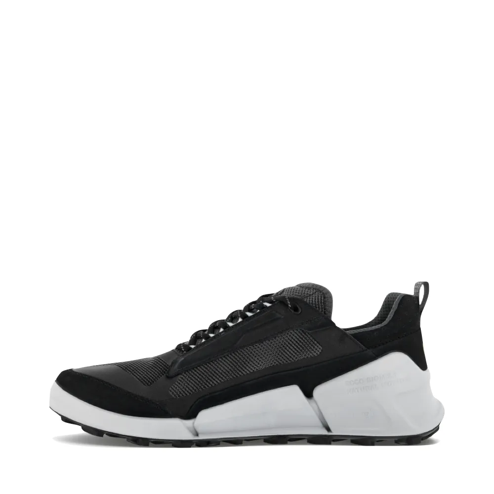 Ecco Herren Biom 2.1 X MTN wasserdichte Sneaker in Schwarz/Magnet/Schwarz