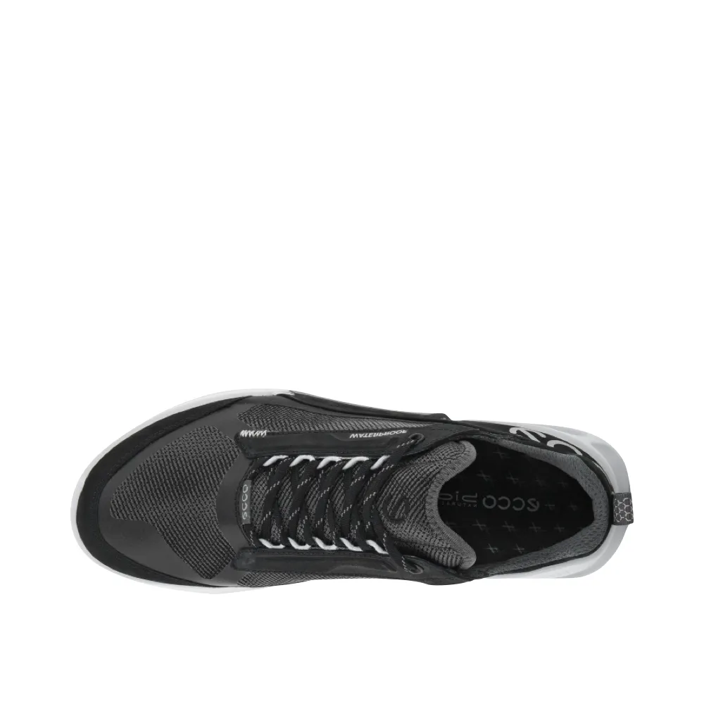 Ecco Herren Biom 2.1 X MTN wasserdichte Sneaker in Schwarz/Magnet/Schwarz