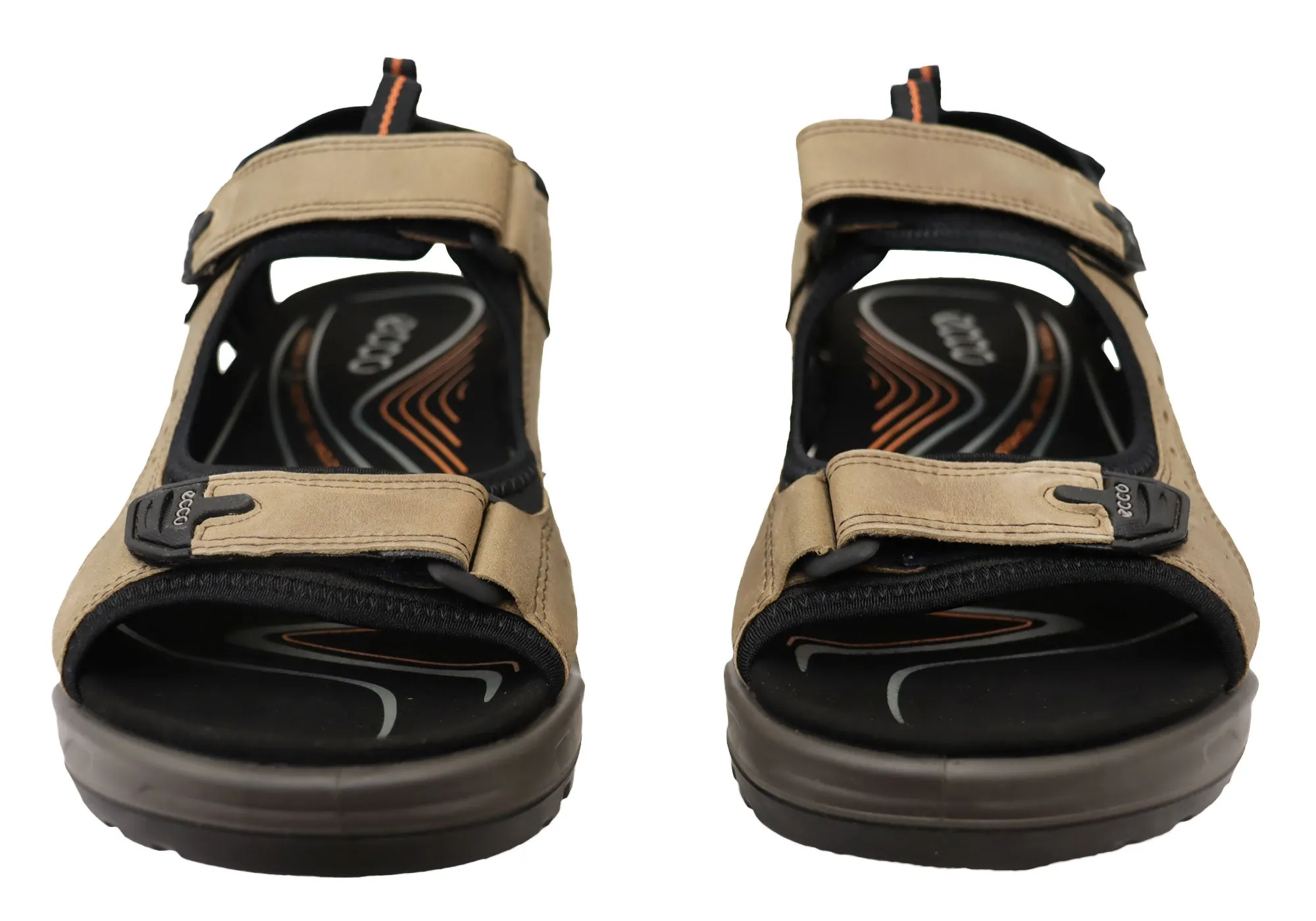 ECCO Herren Bequeme Leder Offroad Sandalen ECCO Schuhe