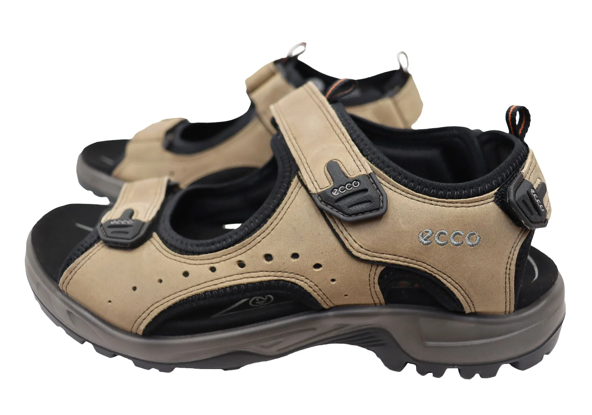 ECCO Herren Bequeme Leder Offroad Sandalen ECCO Schuhe