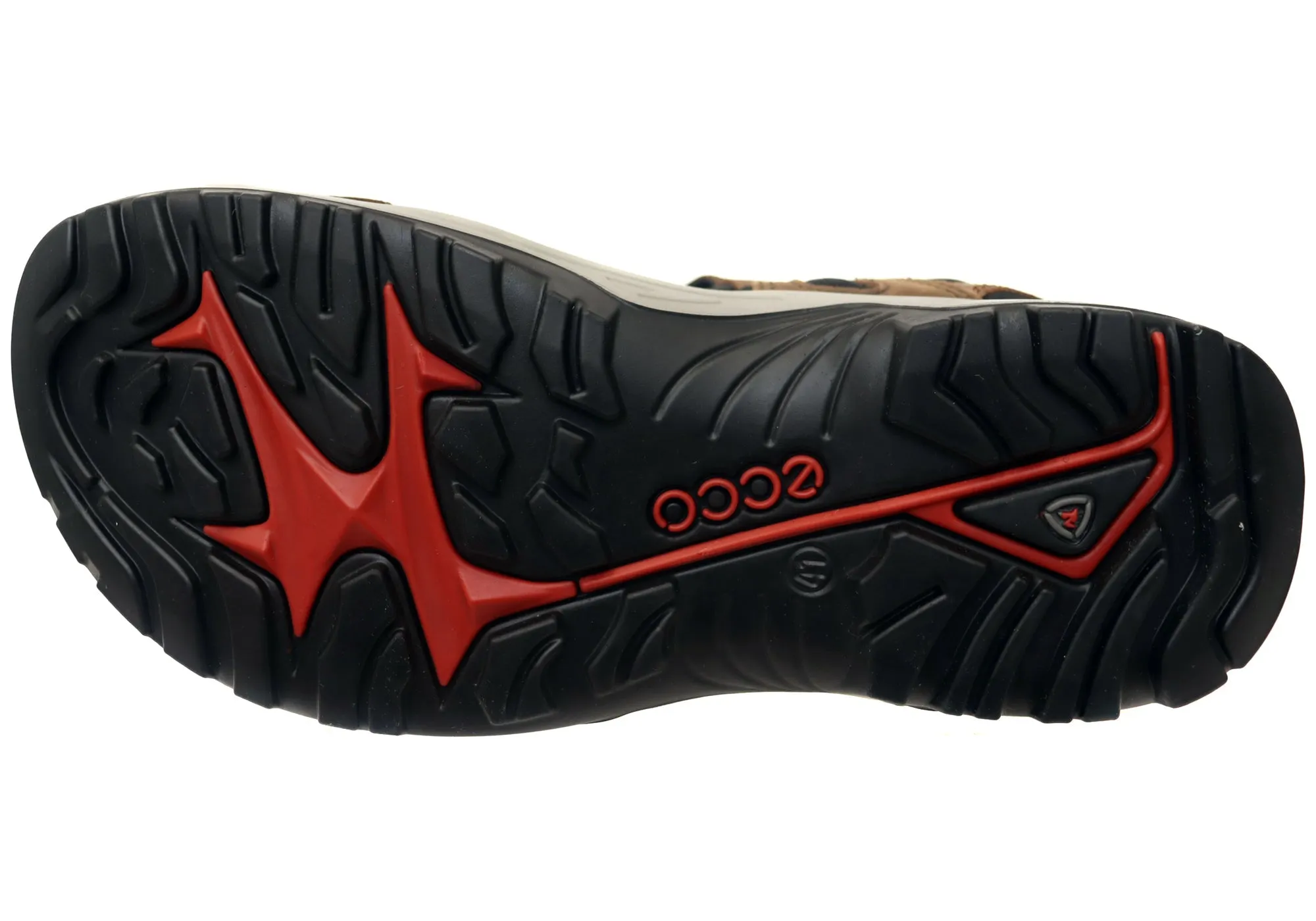 ECCO Herren Offroad Bequeme Leder Sandalen mit verstellbaren Riemen ECCO Schuhe