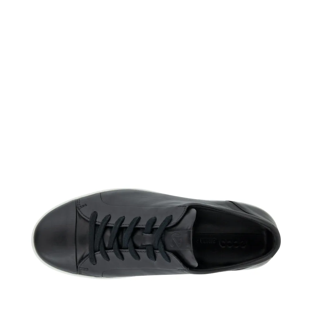 Ecco Herren Soft 7 City Sneaker in Schwarz
