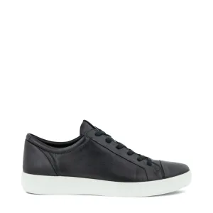 Ecco Herren Soft 7 City Sneaker in Schwarz