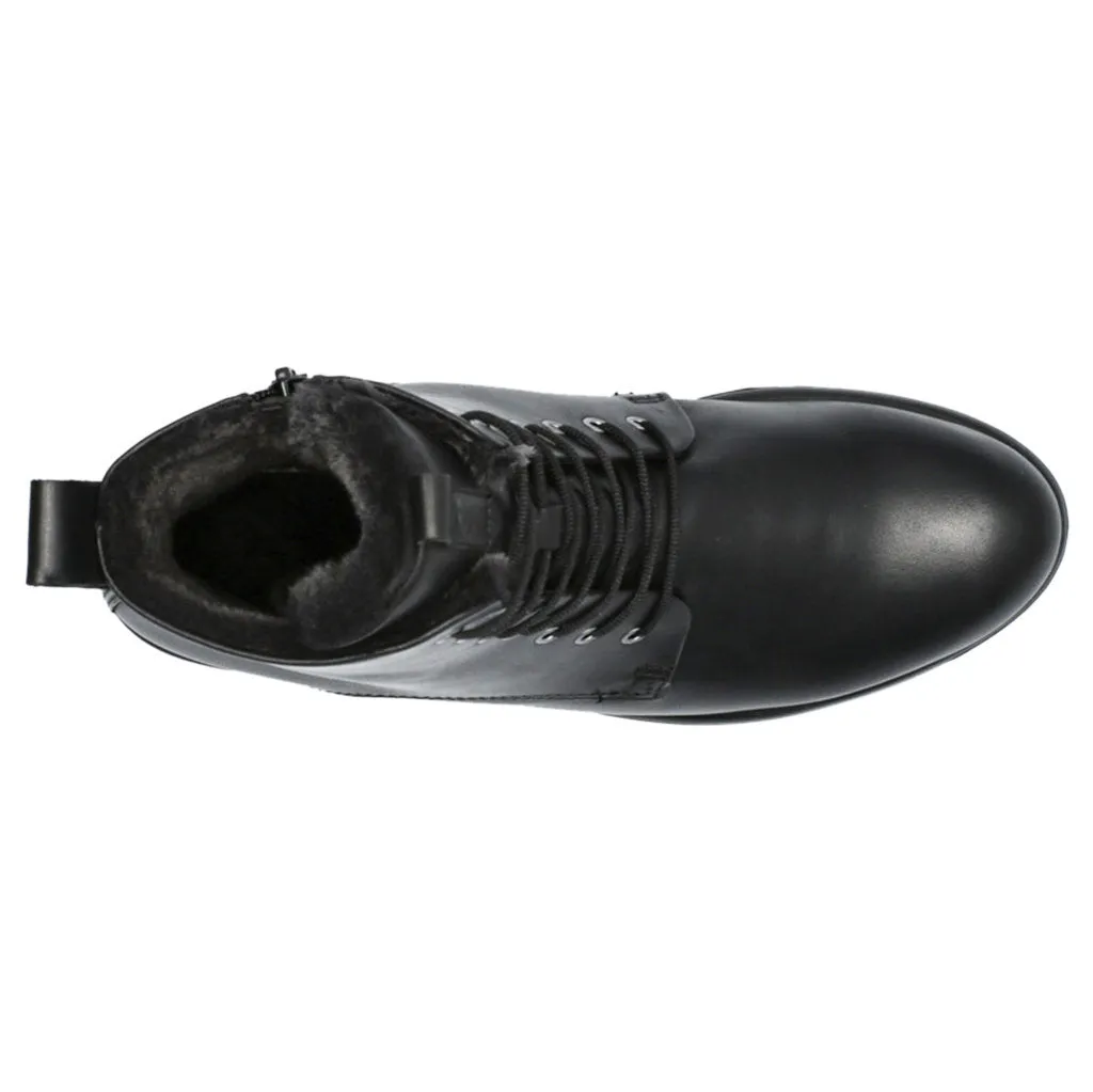 Ecco Modtray Ankle Boots für Damen aus Vollnarbenleder mit Isolierung