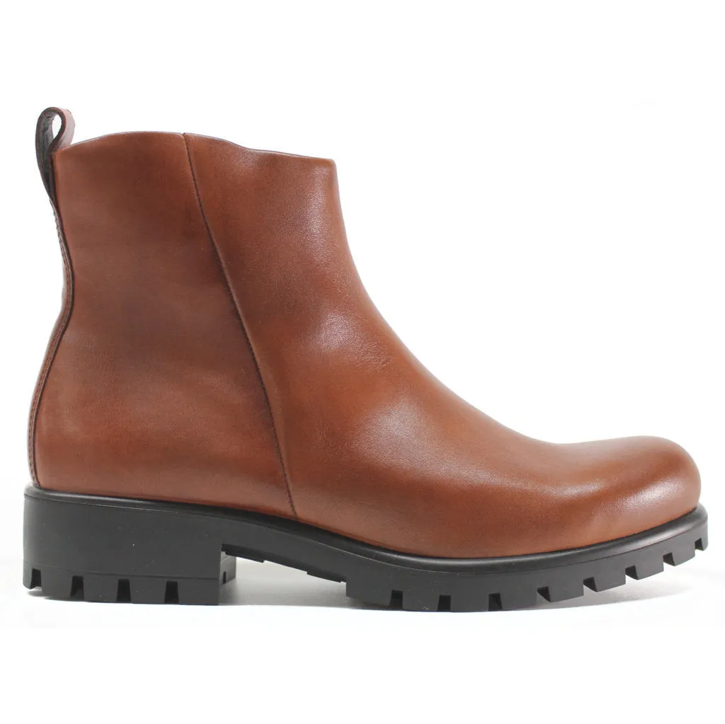 Ecco Modtray Stiefeletten aus Vollrindleder für Damen mit Reißverschluss Ecco Schuhe