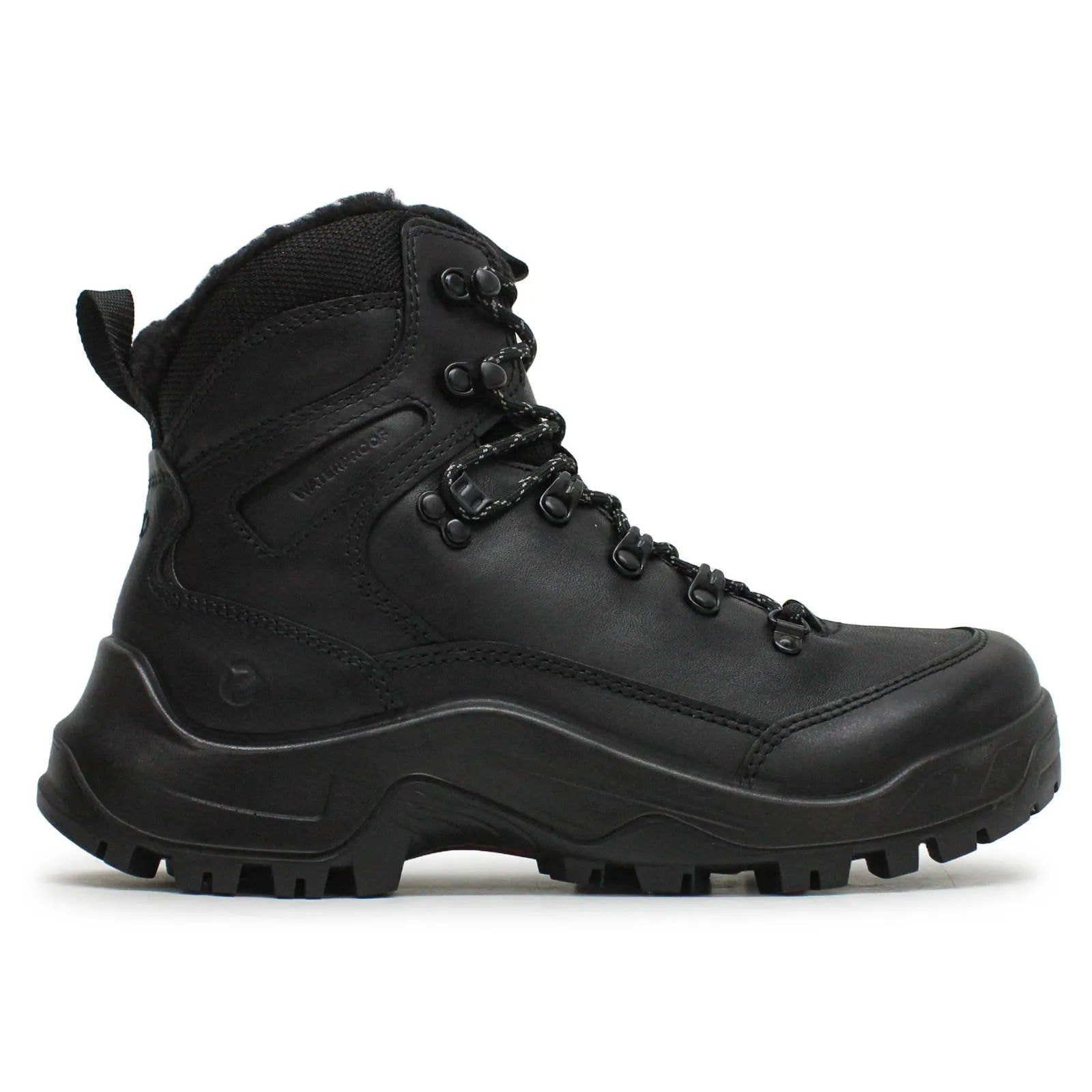 Ecco Offroad Herren-Schnürstiefel aus Vollrindleder