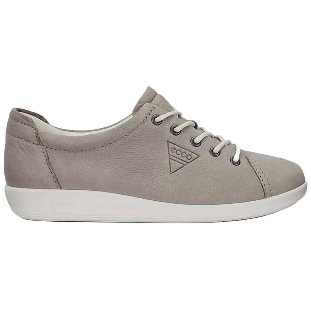 Ecco Soft 2.0 Damen-Mode-Turnschuhe aus Vollnarbenleder Ecco Schuhe