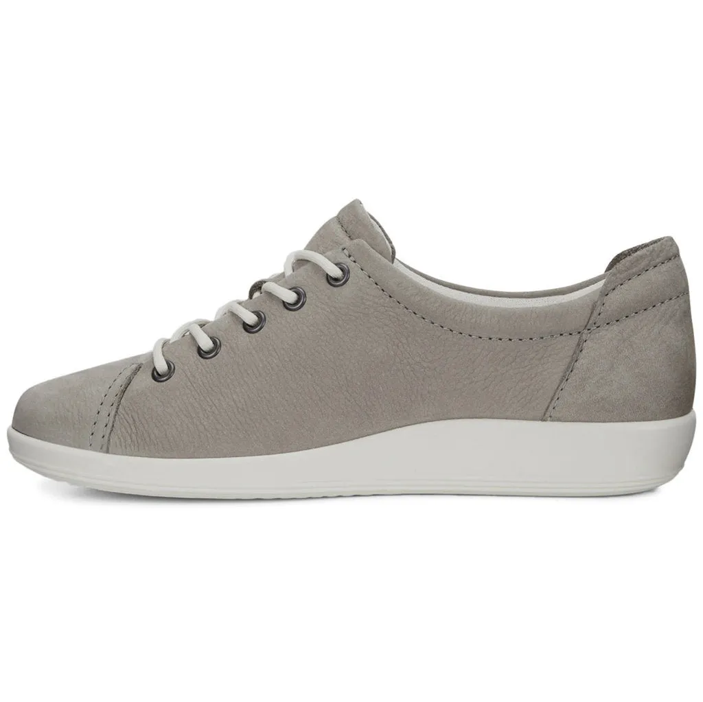 Ecco Soft 2.0 Damen-Mode-Turnschuhe aus Vollnarbenleder Ecco Schuhe