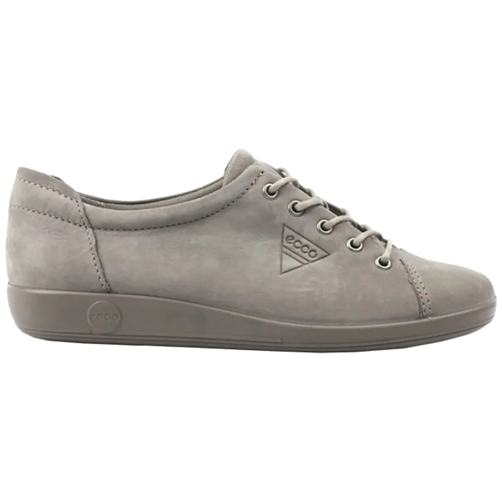 Ecco Soft 2.0 Damen-Mode-Turnschuhe aus Vollnarbenleder Ecco Schuhe