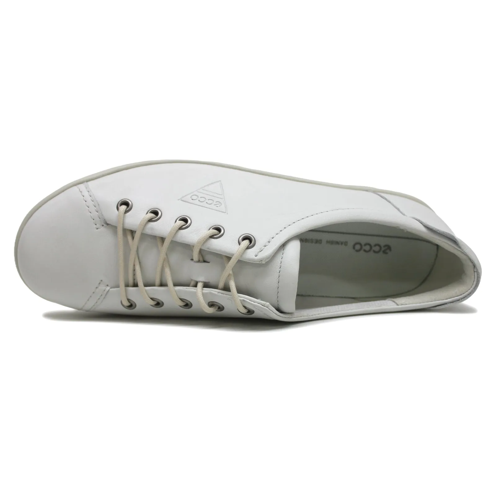 Ecco Soft 2.0 Damen-Mode-Turnschuhe aus Vollnarbenleder Ecco Schuhe